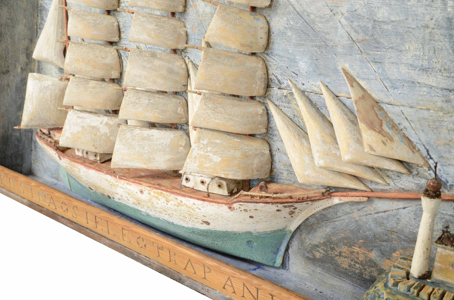 Old ship models/7707-Nautical Diorama