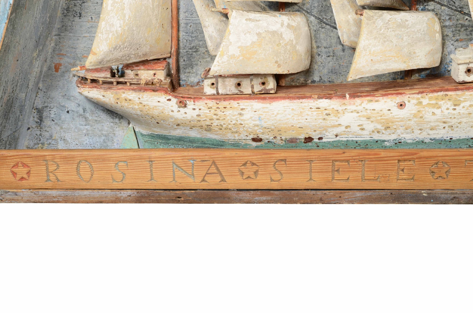 Old ship models/7707-Nautical Diorama