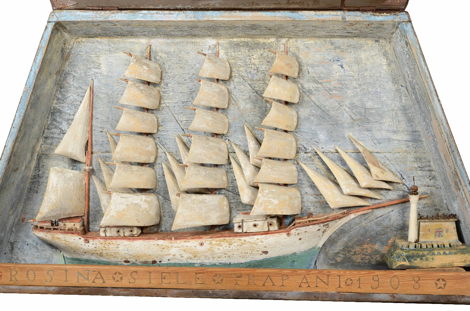 Old ship models/7707-Nautical Diorama