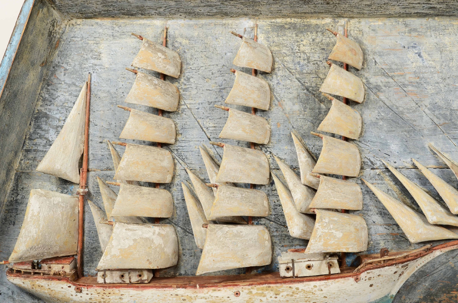 Old ship models/7707-Nautical Diorama