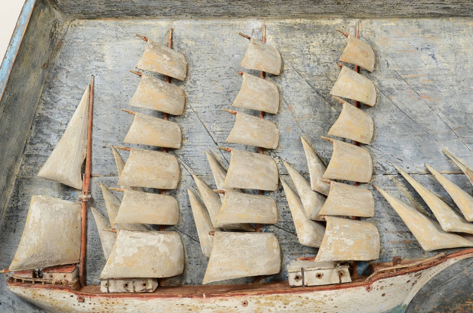 Old ship models/7707-Nautical Diorama