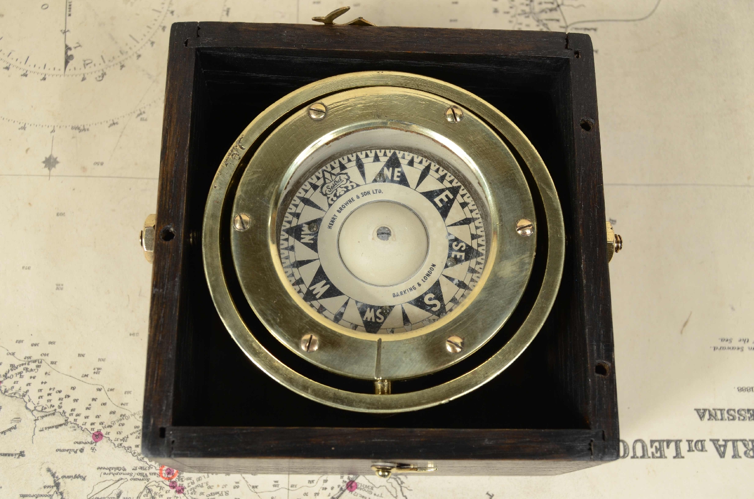 Bussole antiche/7750-Bussola Nautica