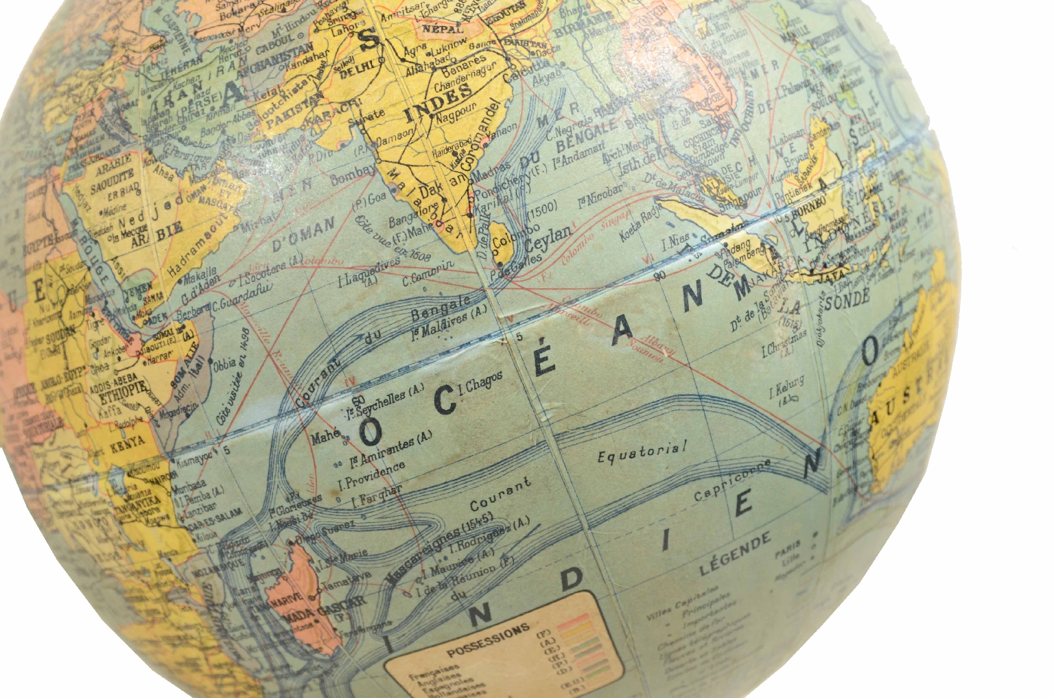 Antique globes-world maps/7785-Terrestrial Globe