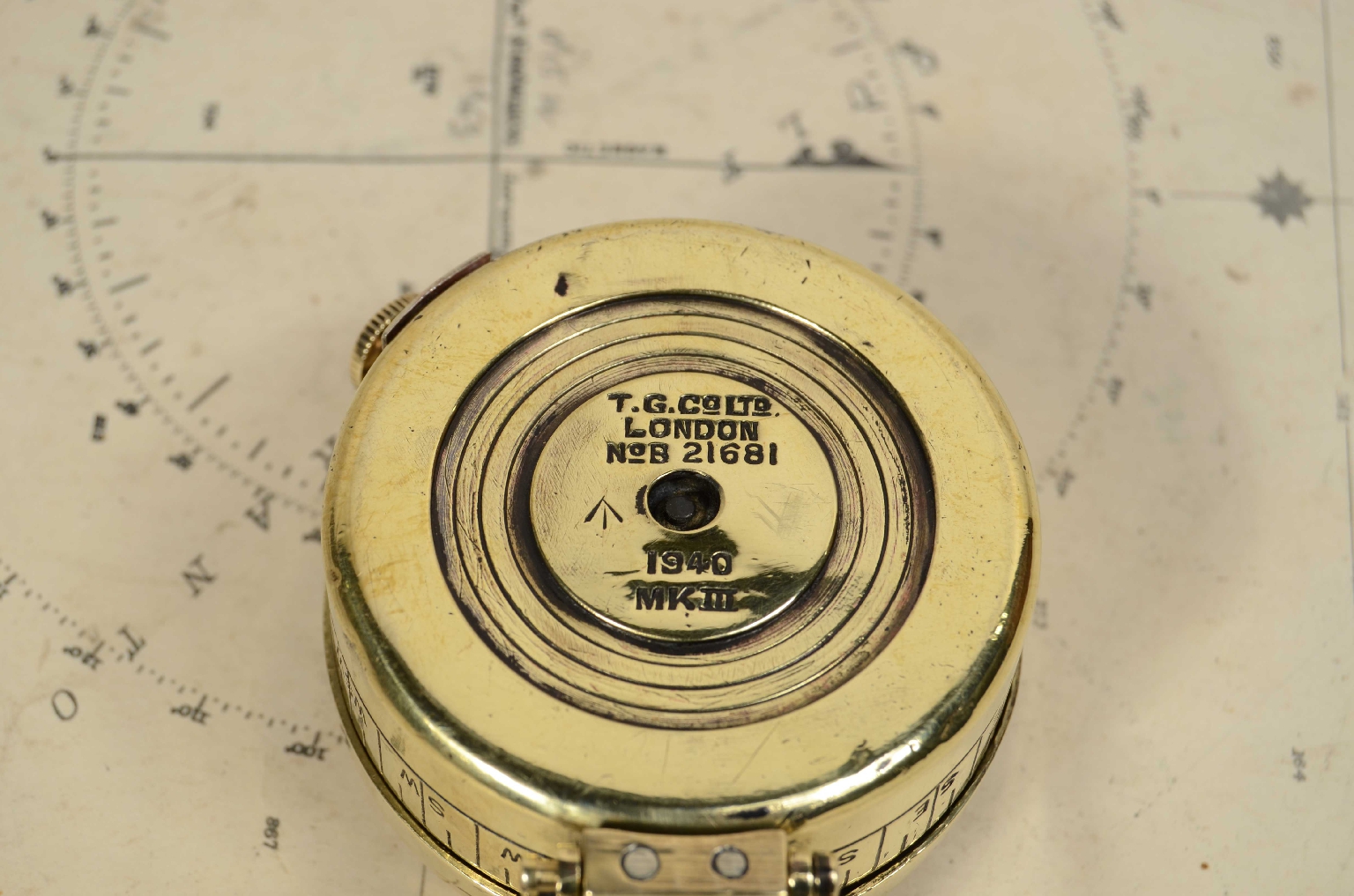 Antique compasses/7816-Pocket Compass