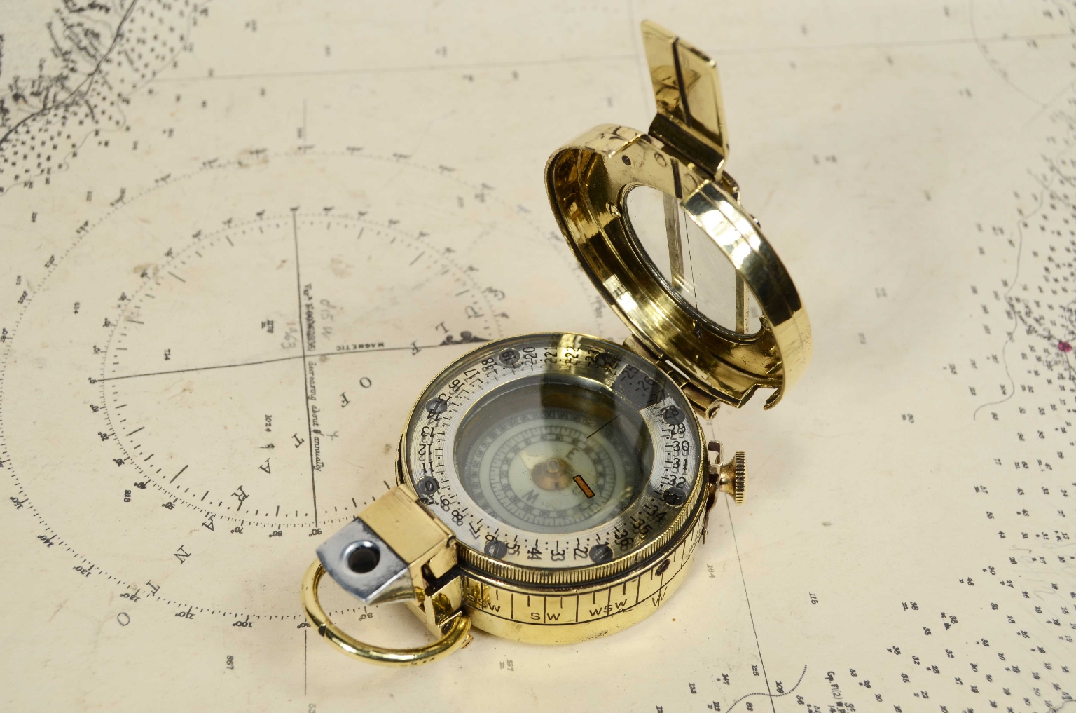 Antique compasses/7816-Pocket Compass
