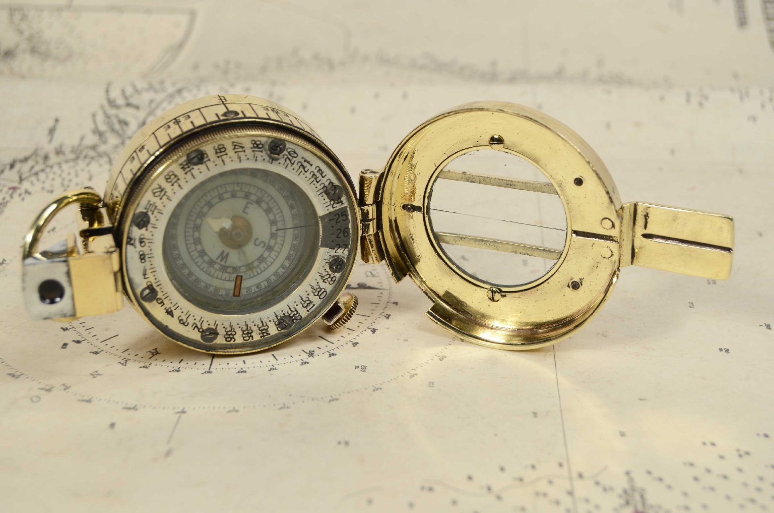 Antique compasses/7816-Pocket Compass
