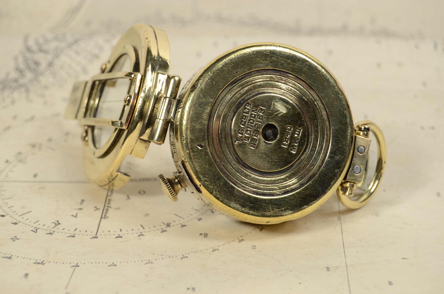 Antique compasses/7816-Pocket Compass