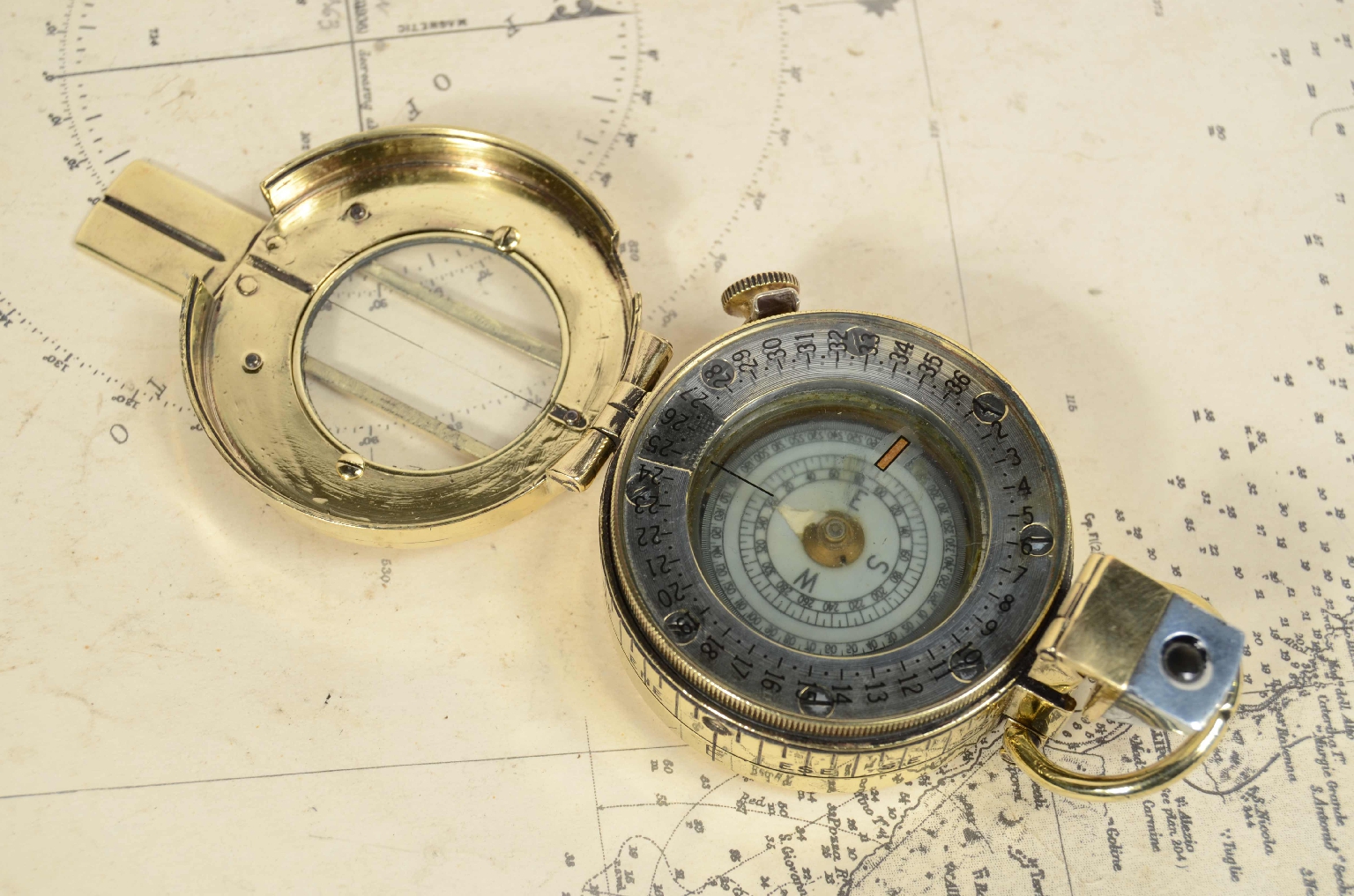 Antique compasses/7816-Pocket Compass