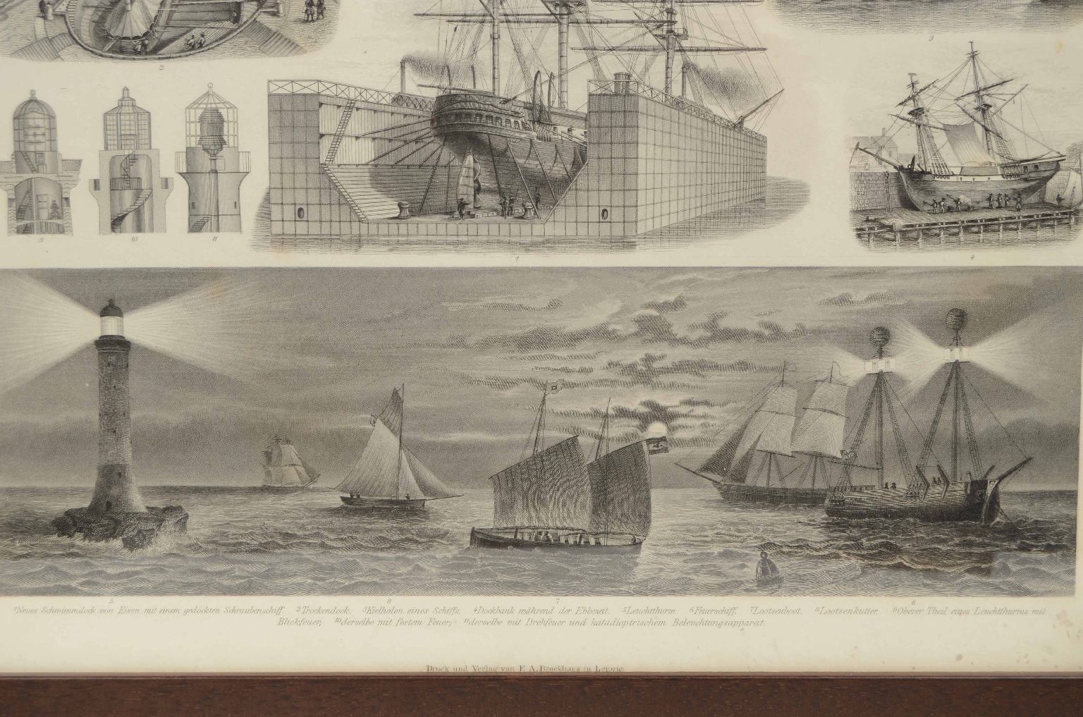 Nautical antiques/7823-Brockhaus Print