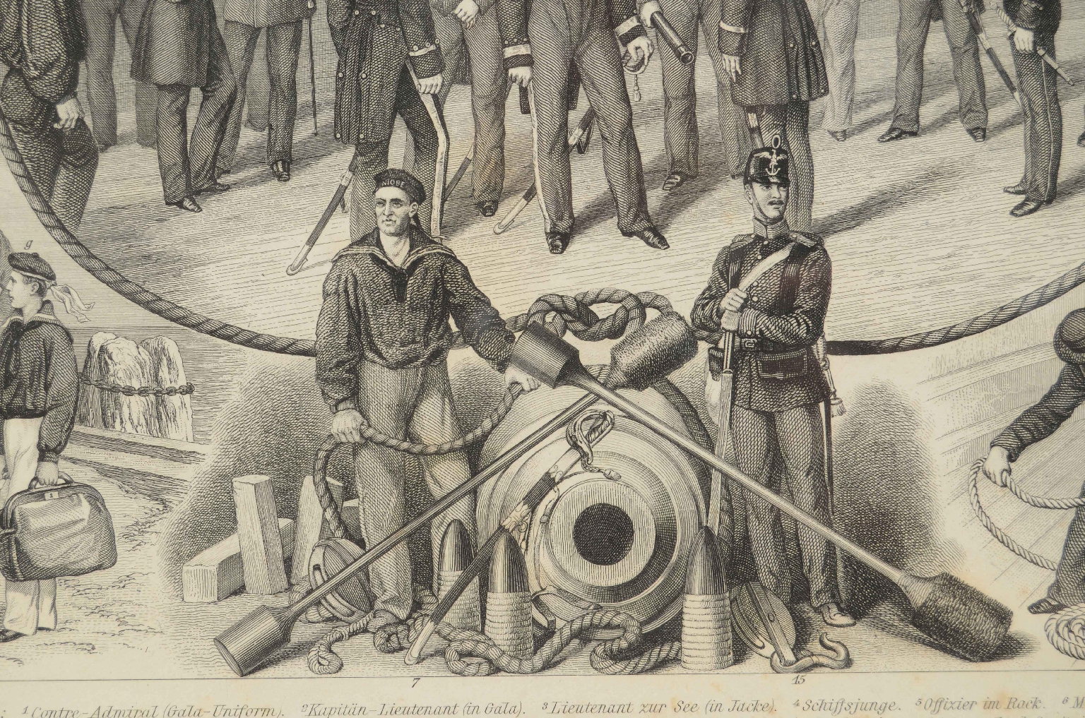 Nautical antiques/7824-Brockhaus Print