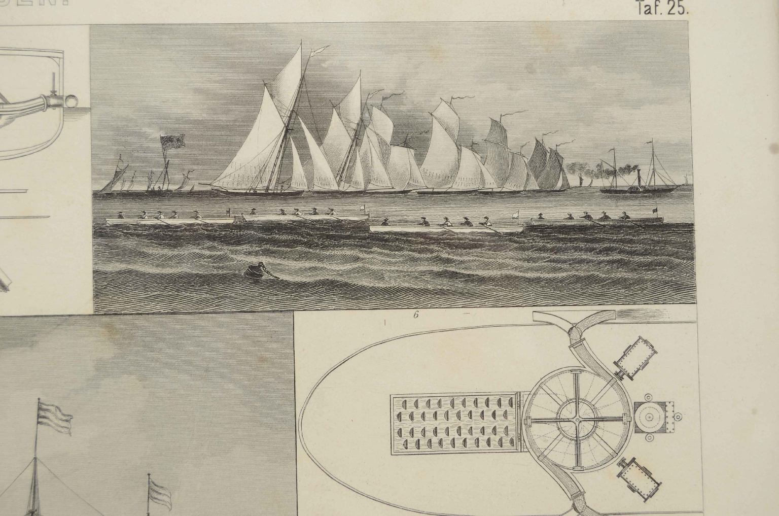 Nautical antiques/7825-Brockhaus Print