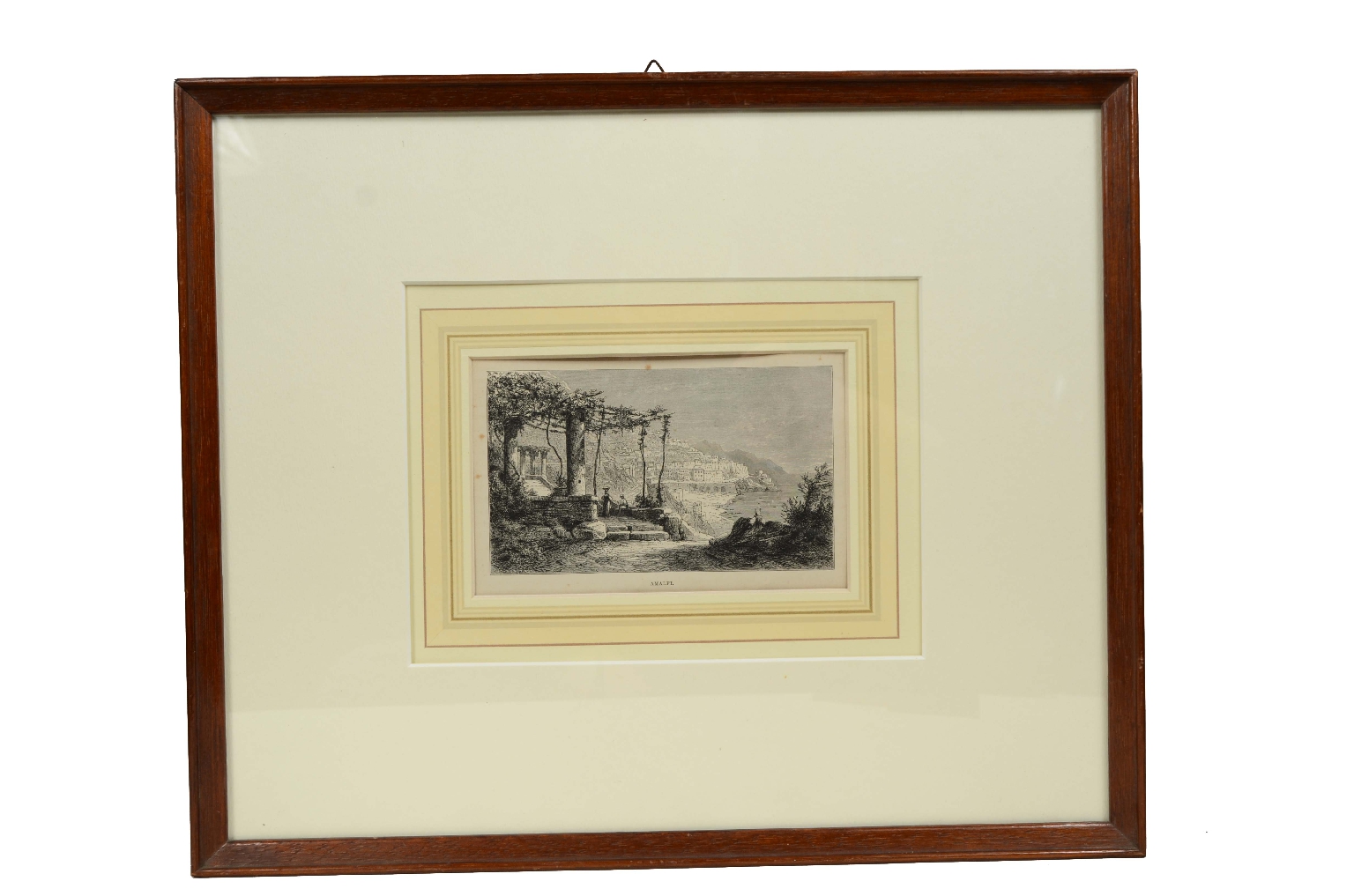 Nautical antiques/7826-Amalfi Lithograph