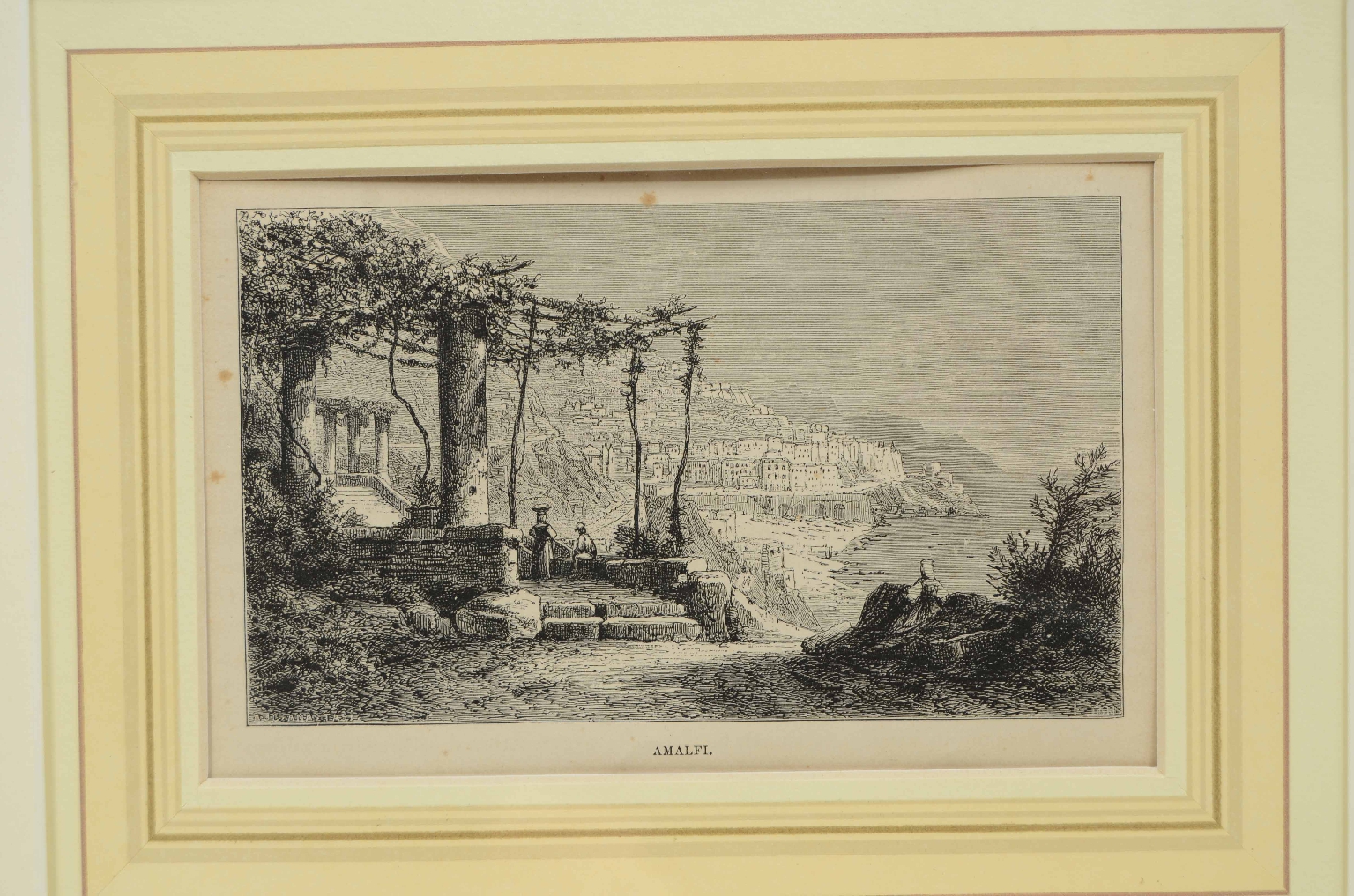 Nautical antiques/7826-Amalfi Lithograph