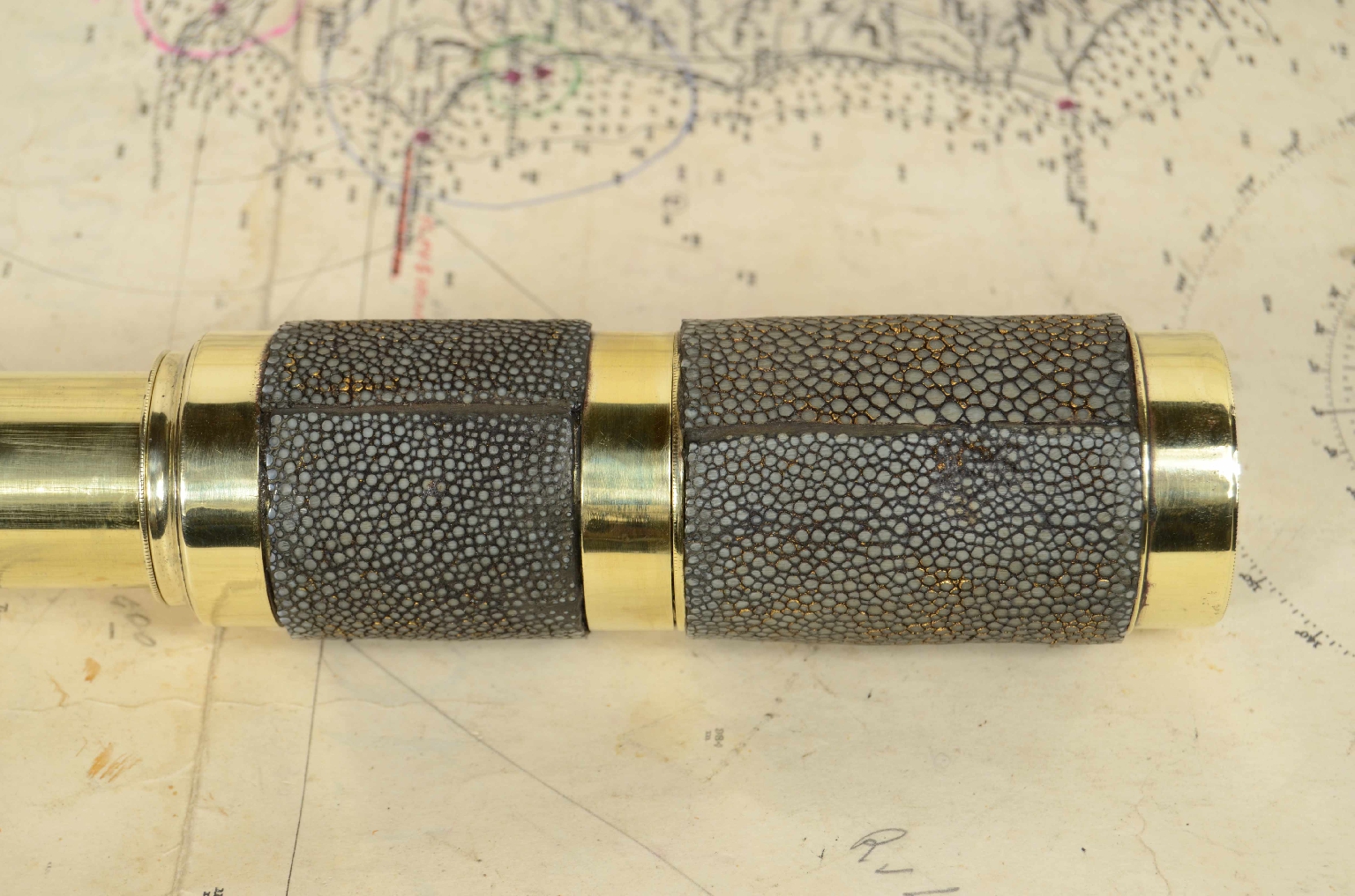 Antiquariato nautico/7835-Cannocchiale Antico