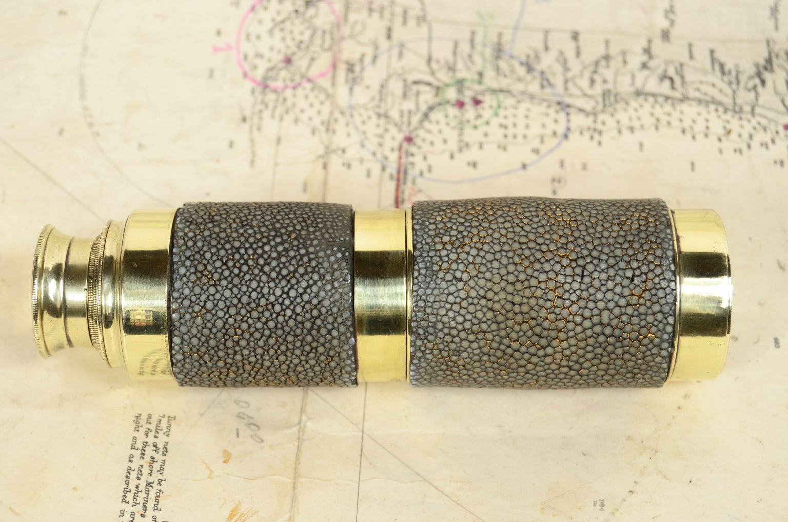 Antiquariato nautico/7835-Cannocchiale Antico