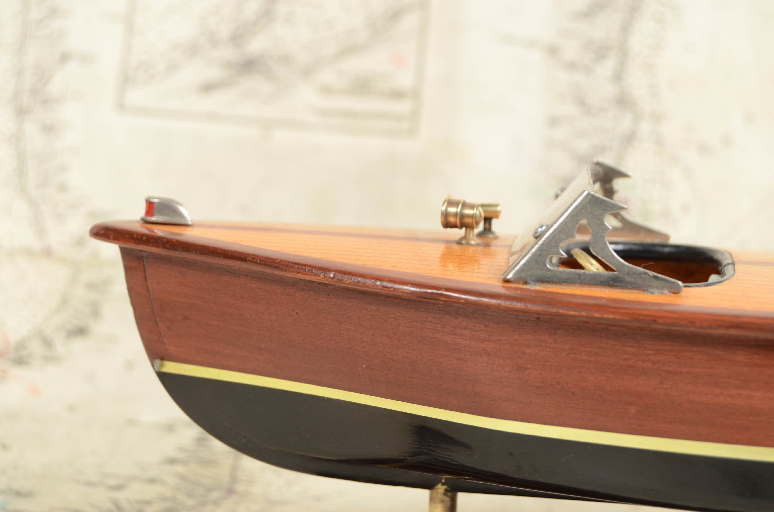 Modelli di navi d'epoca/7866-Modellino di Motoscafo