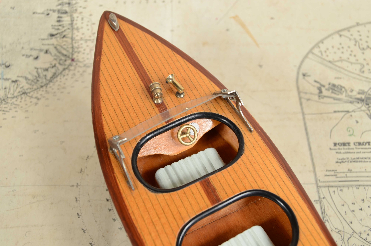 Modelli di navi d'epoca/7866-Modellino di Motoscafo