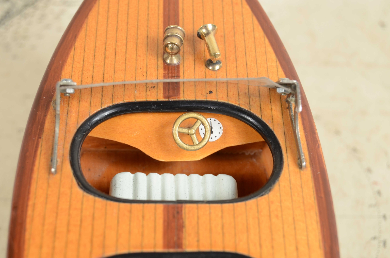 Modelli di navi d'epoca/7866-Modellino di Motoscafo