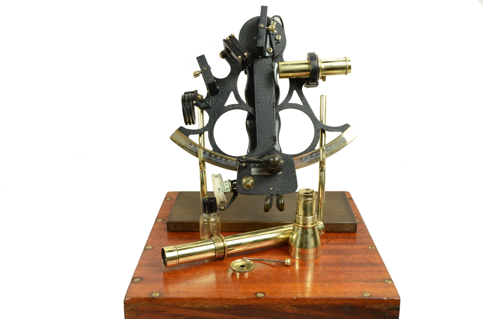 Nautical antiques/7869-Antique Sextant