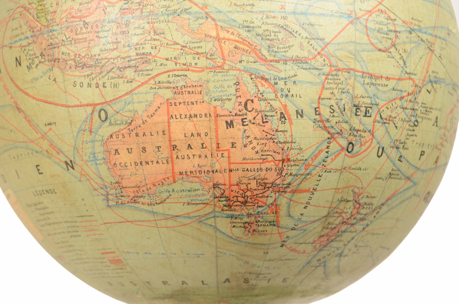 Antique globes-world maps/7886-Terrestrial Globe