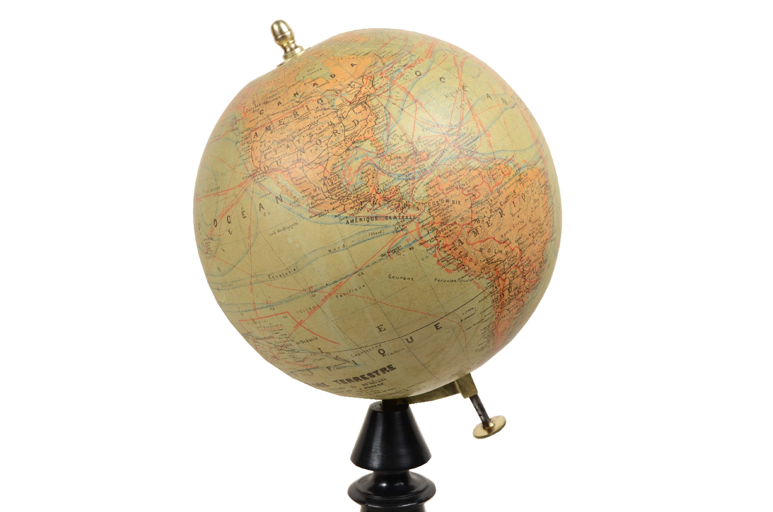 Antique globes-world maps/7886-Terrestrial Globe