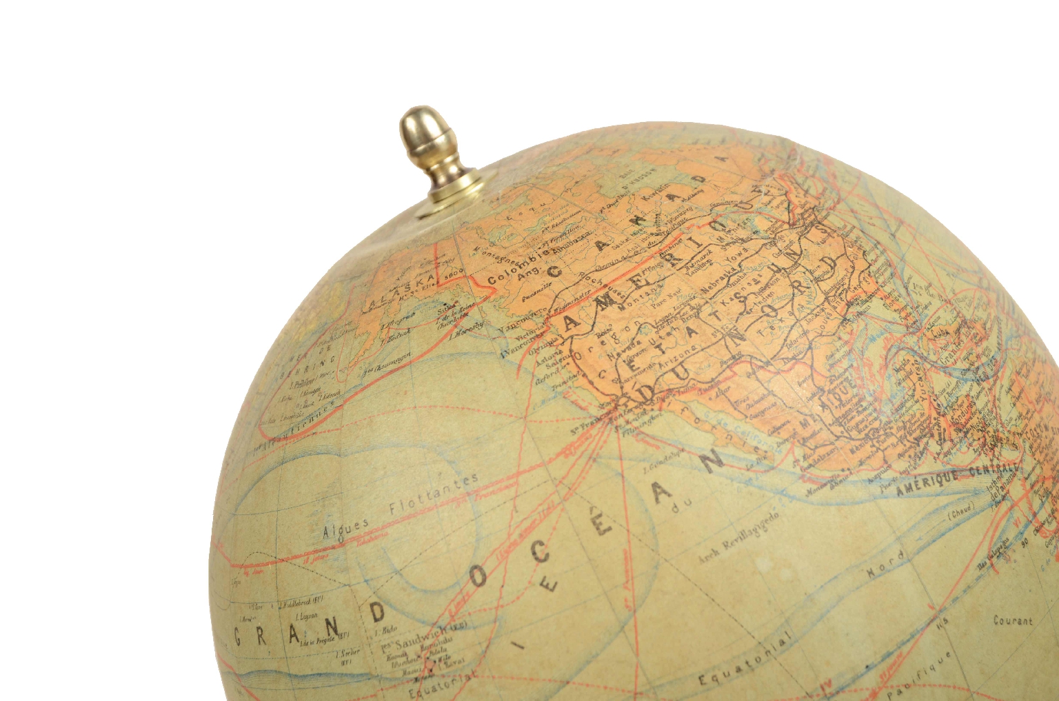 Antique globes-world maps/7886-Terrestrial Globe