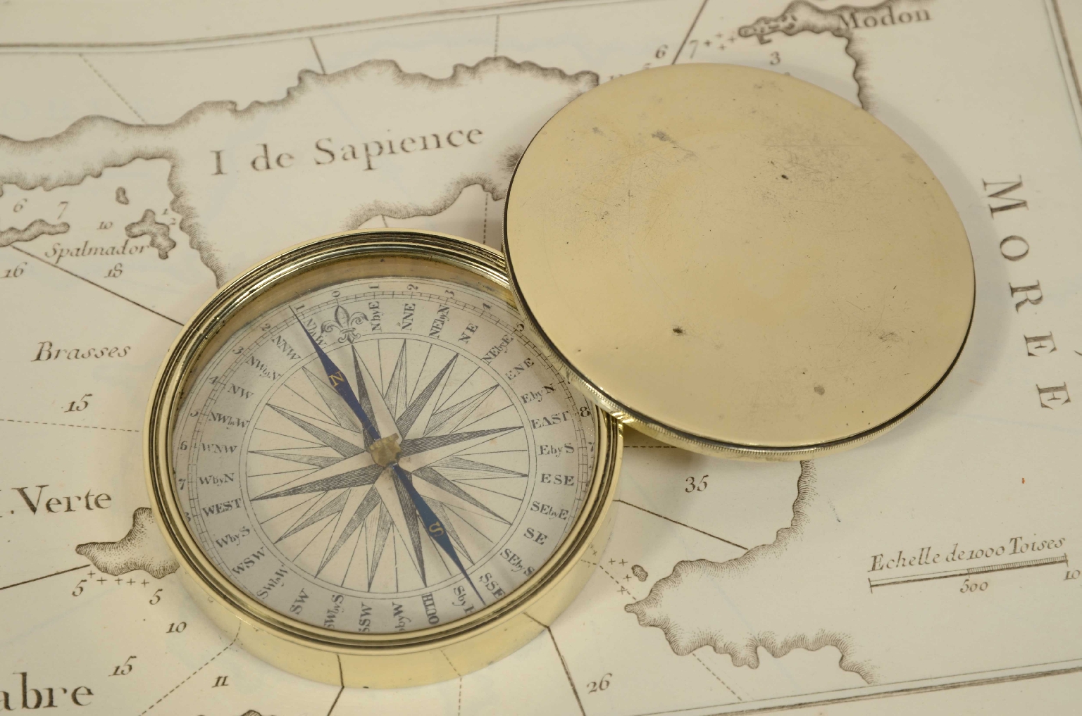 Bussole antiche/7926-Bussola da Viaggiatore