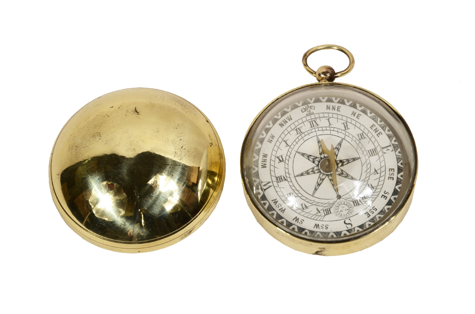 Antique compasses/7927-Compass and Sundial