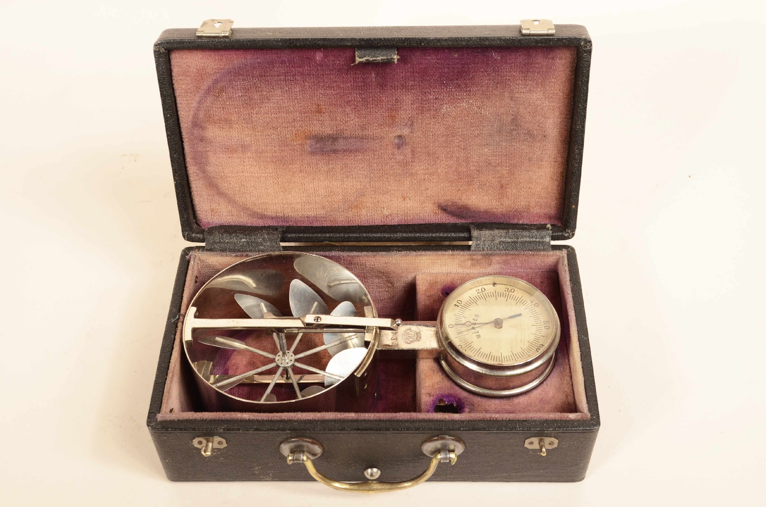 Antique measuring instruments/7986-Antique Anemometer