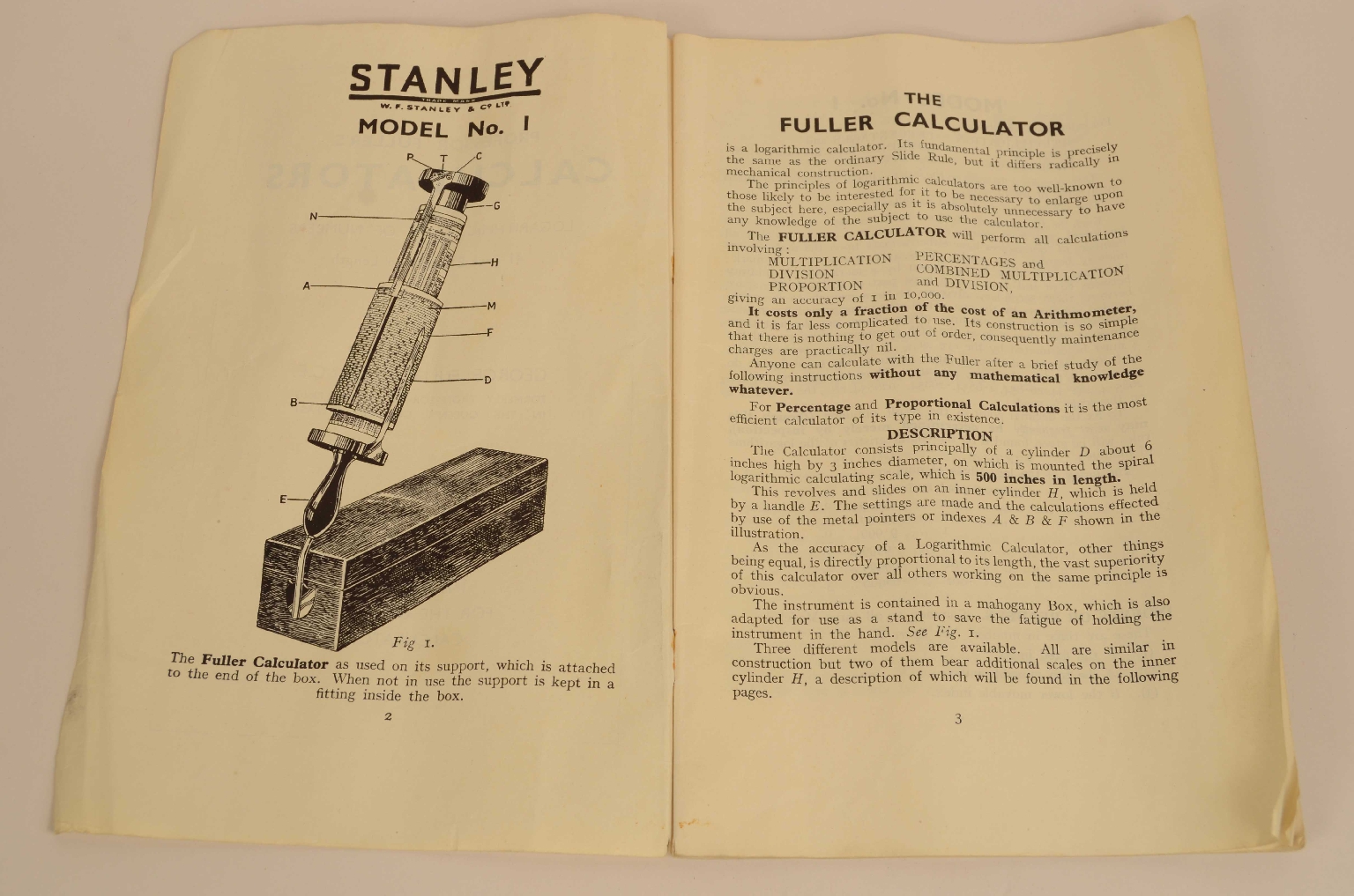 Antique measuring instruments/7991-Slide Rule