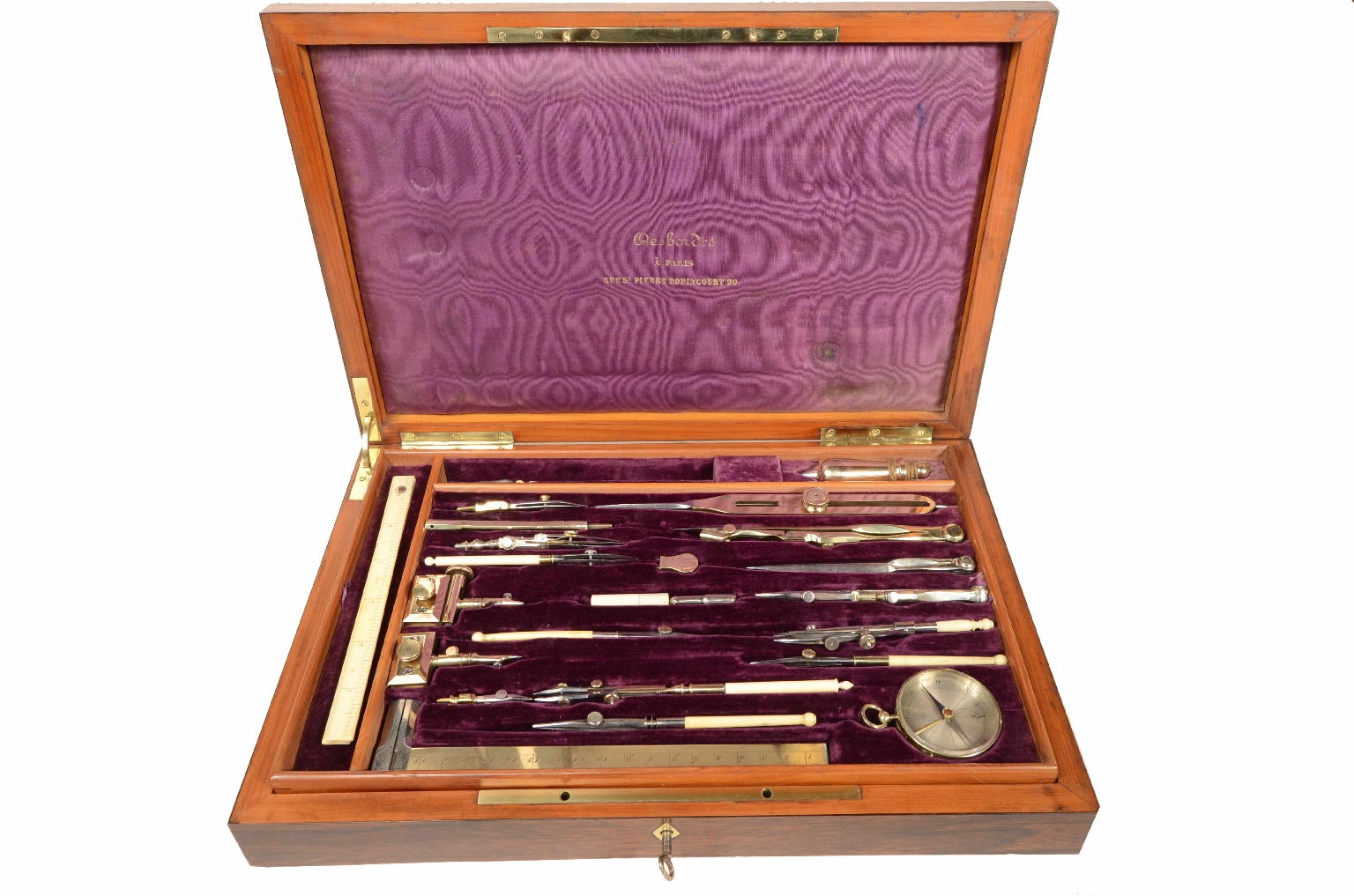 Antique measuring instruments/8031a-Compass Box