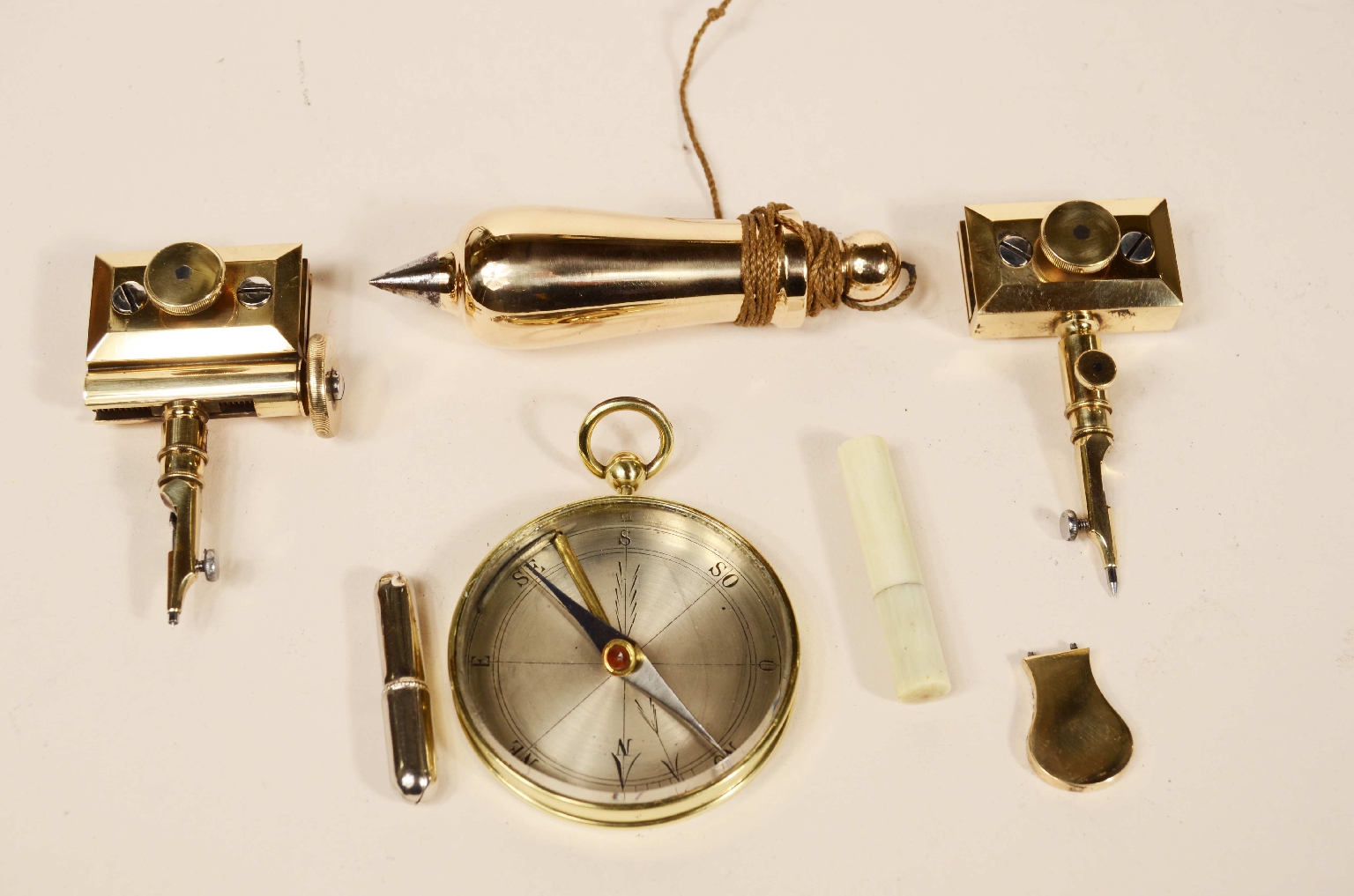 Antique measuring instruments/8031a-Compass Box