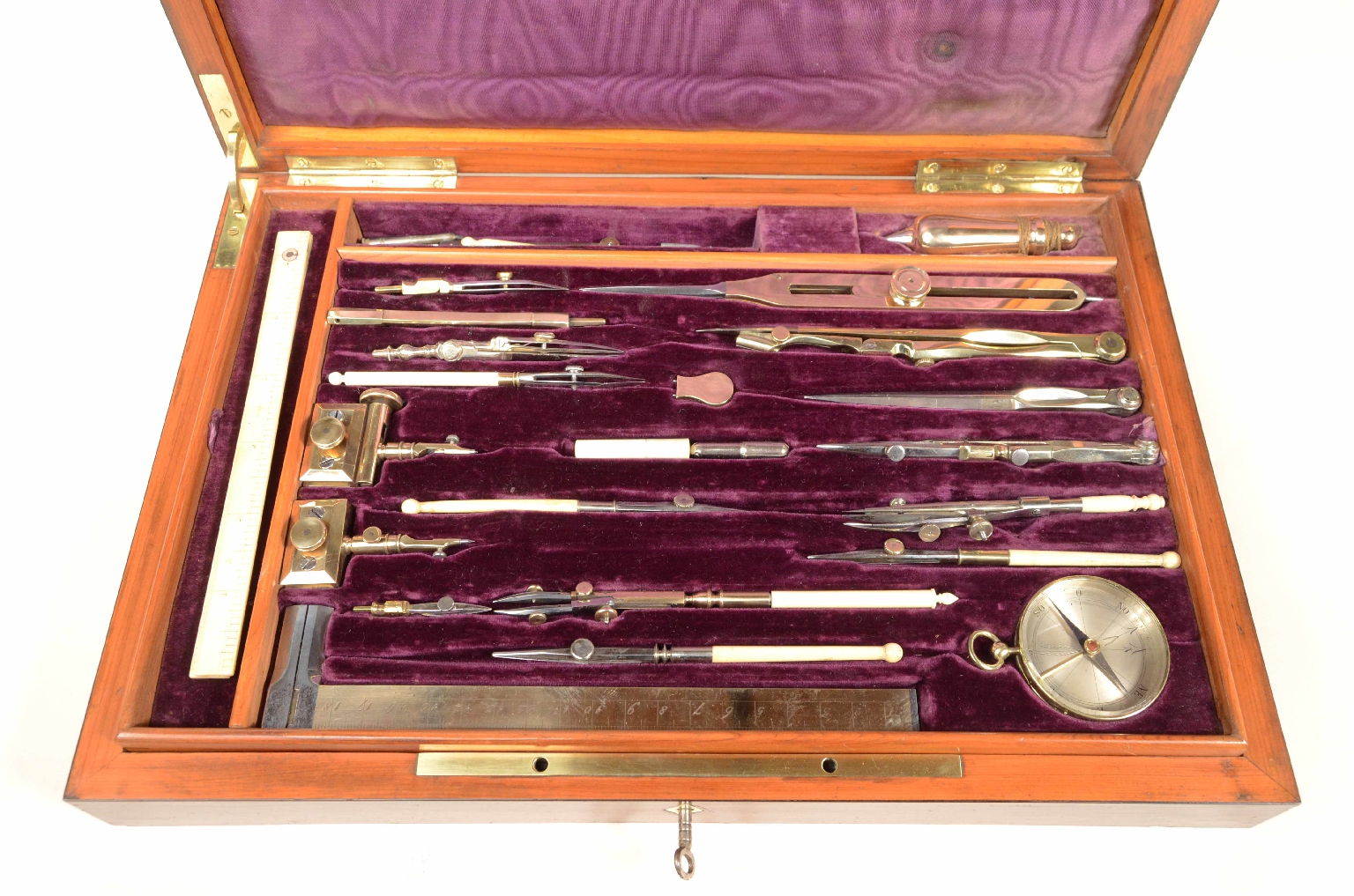 Antique measuring instruments/8031a-Compass Box