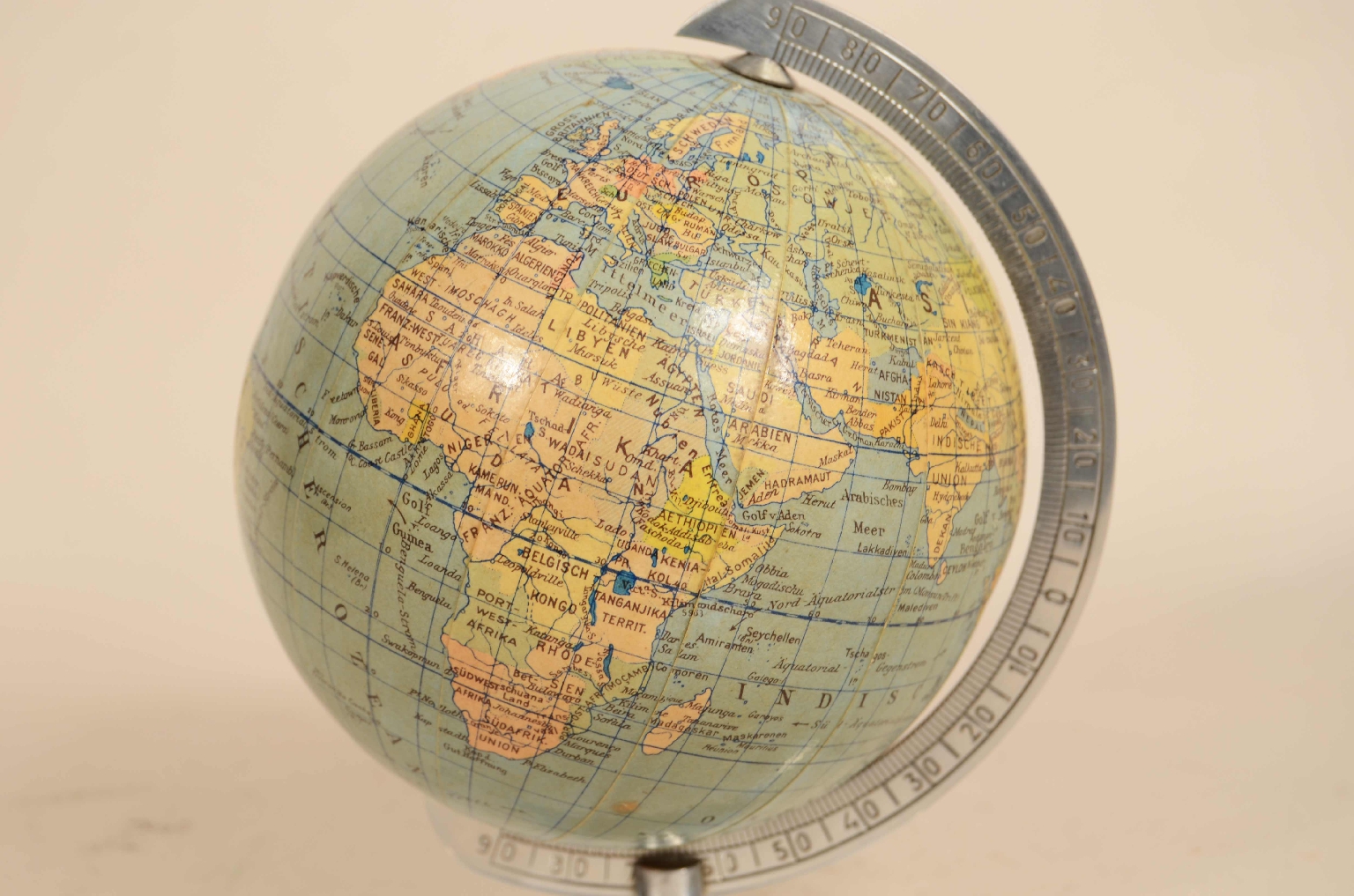 Antique globes-world maps/8035-Small Terrestrial Globe