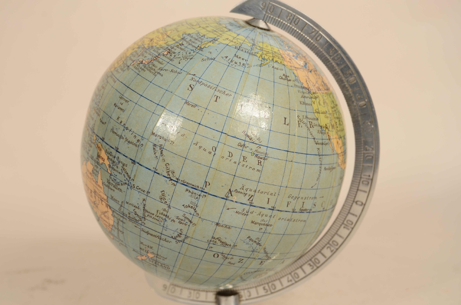 Antique globes-world maps/8035-Small Terrestrial Globe