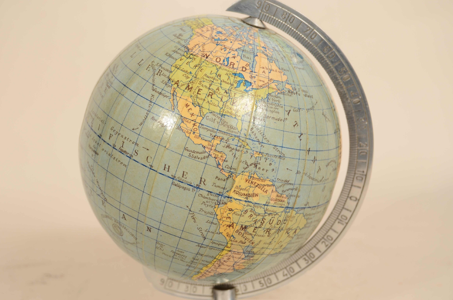 Antique globes-world maps/8035-Small Terrestrial Globe