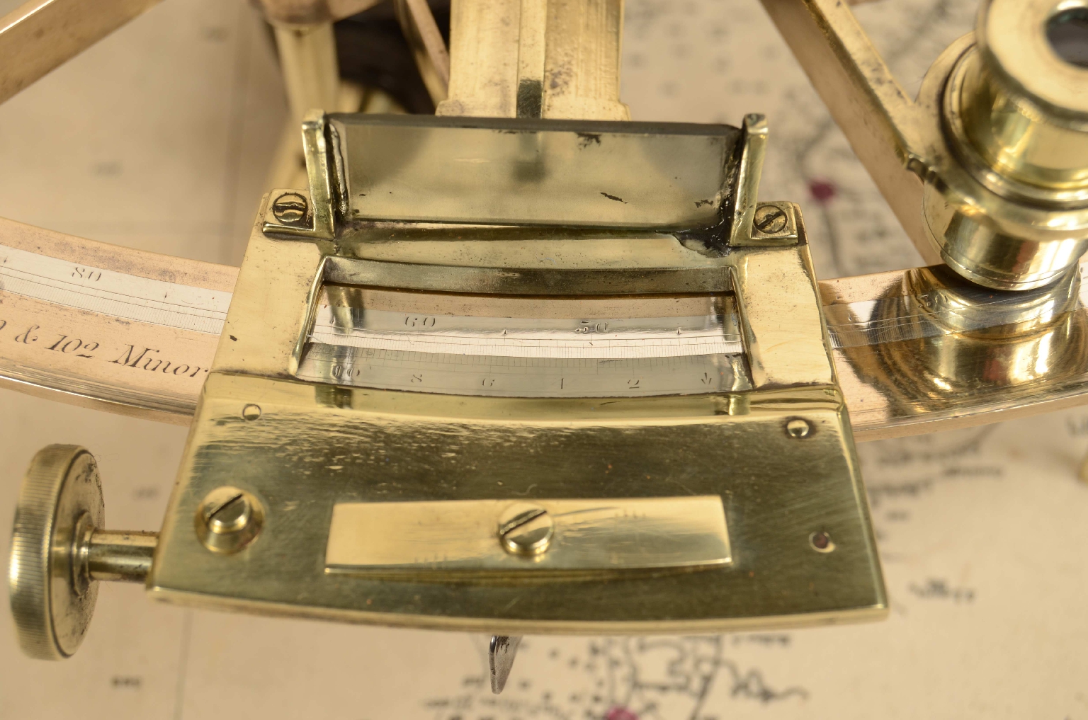 Antiquariato nautico/8070-Sestante Antico