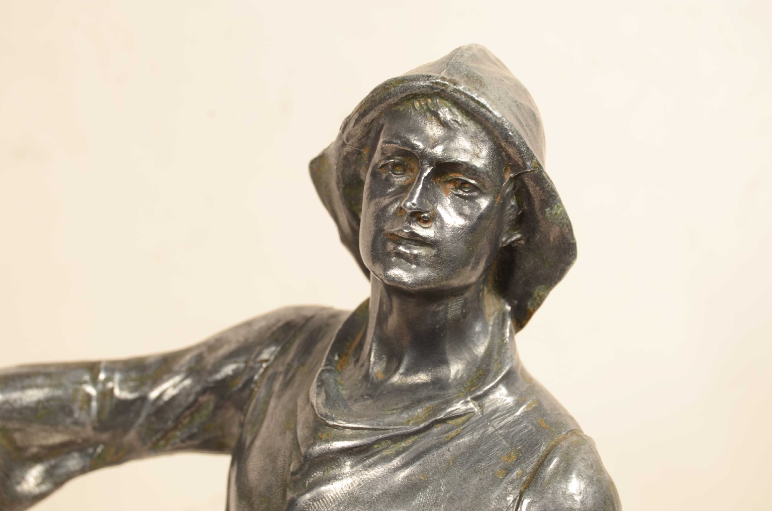 Antiquariato nautico/8095a-Scultura Marinaio