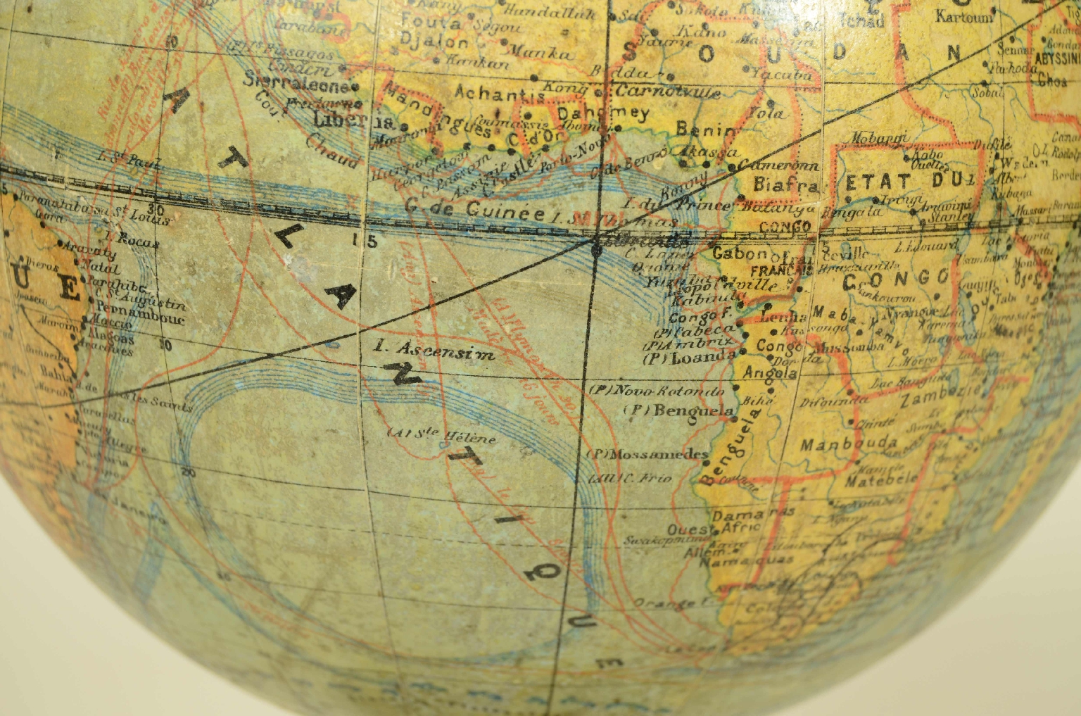 Antique globes-world maps/8099-Terrestrial Globe