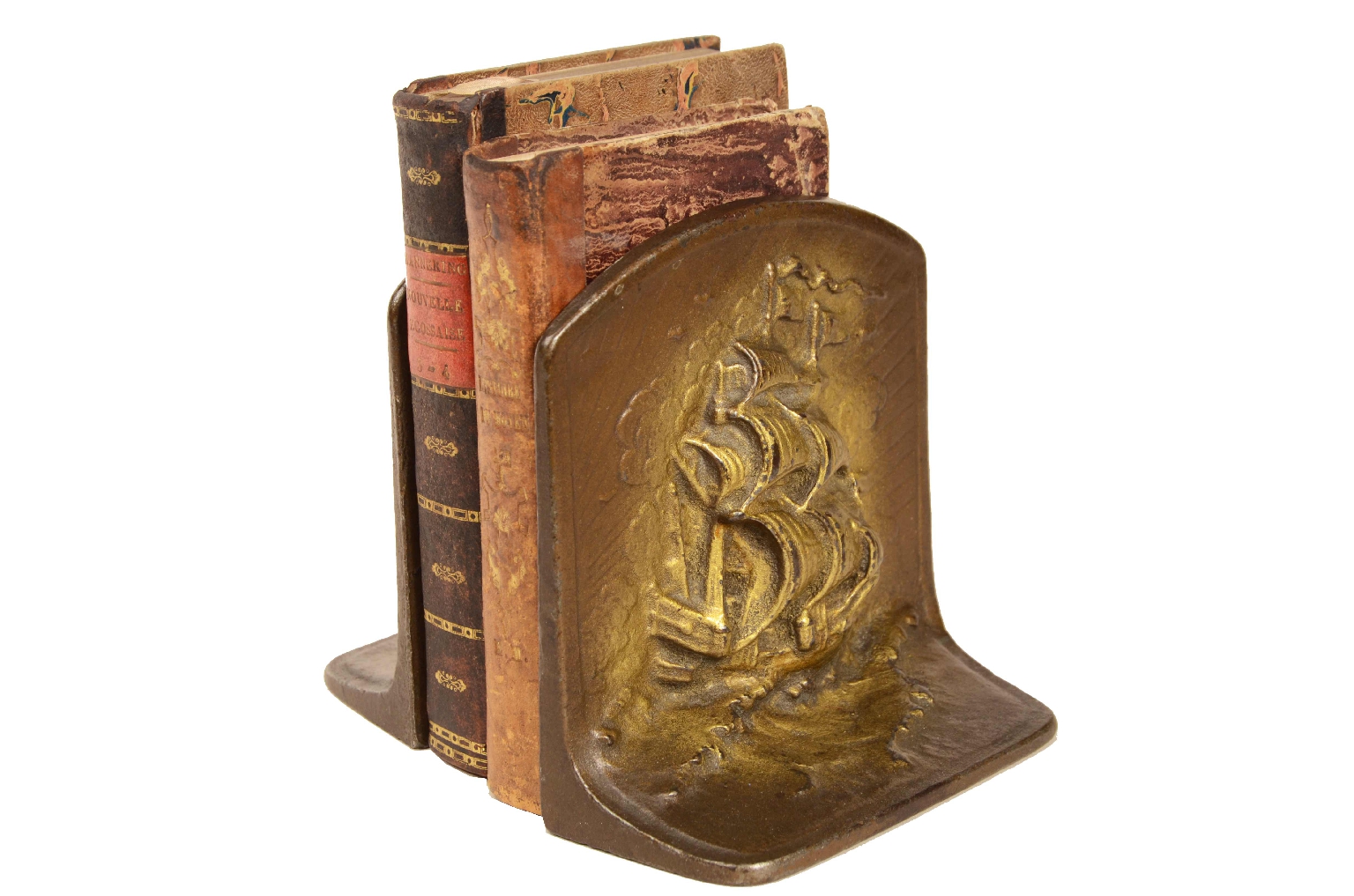 Nautical antiques/8118-Pair Bookends