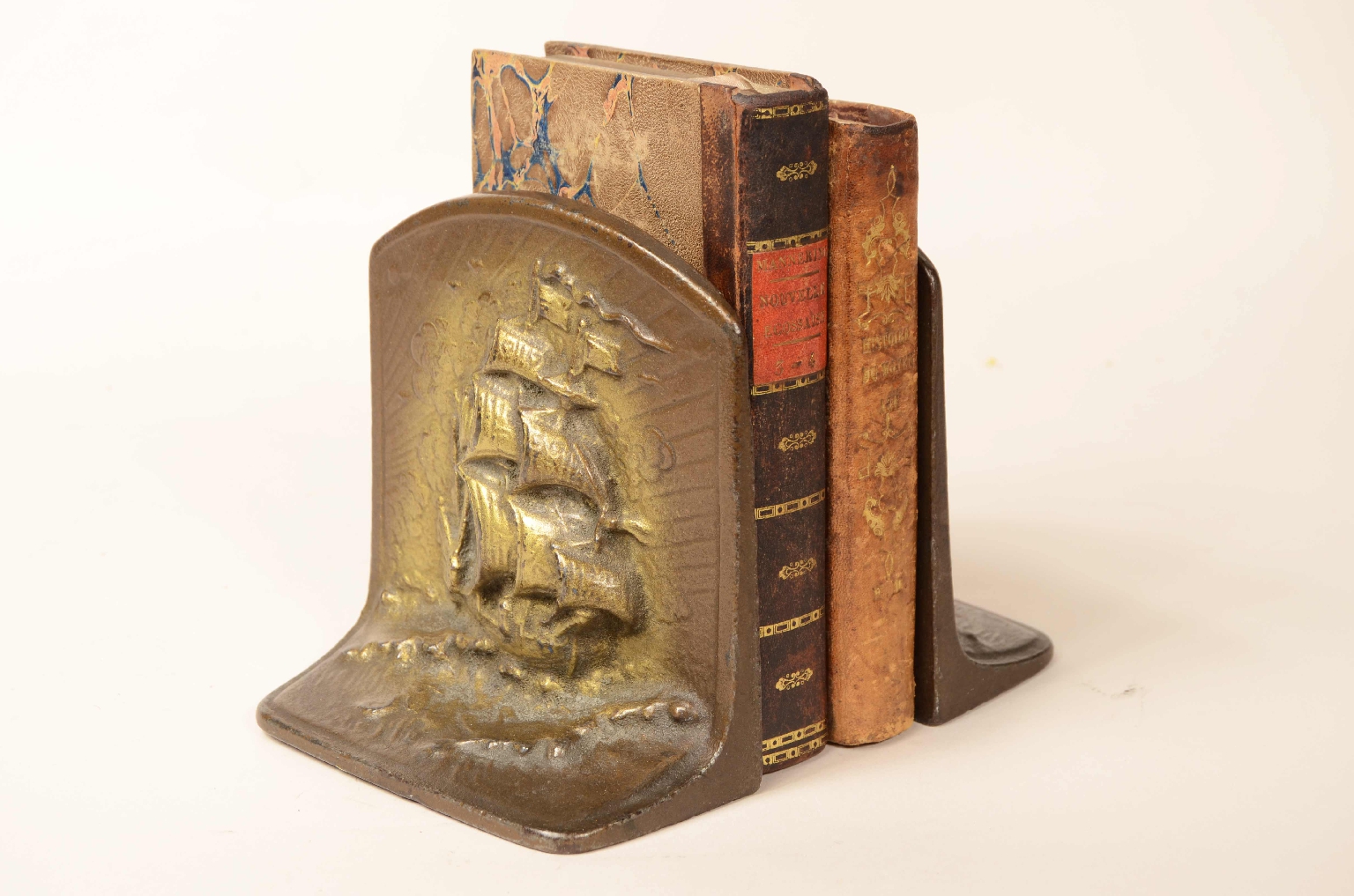 Nautical antiques/8118-Pair Bookends