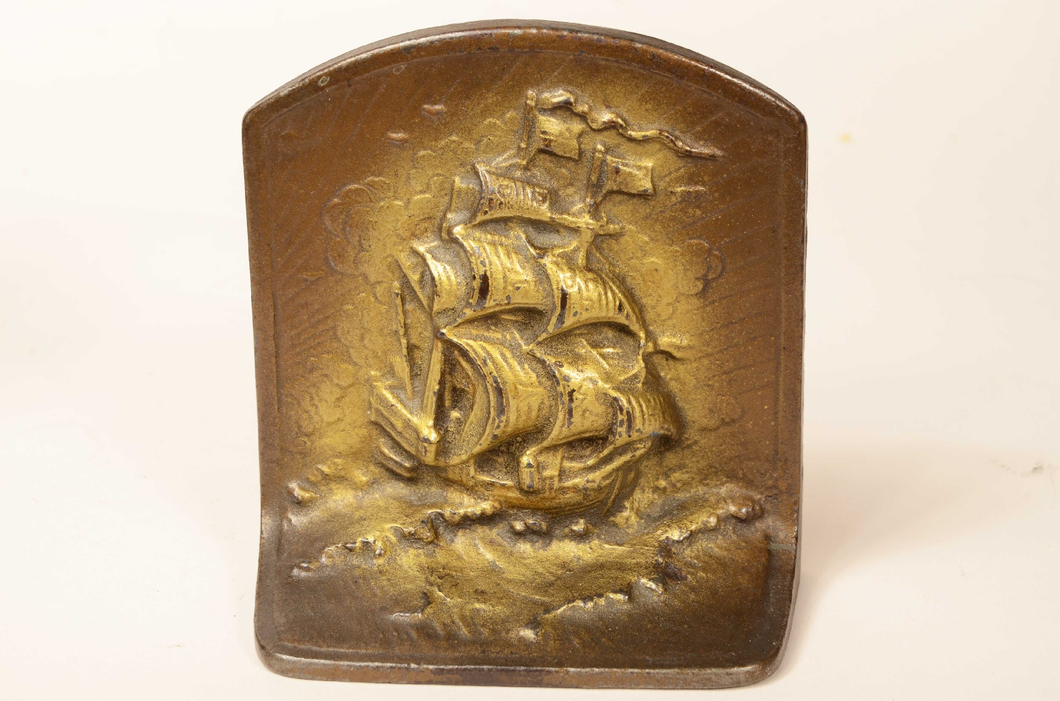 Antiquariato nautico/8118-Coppia Fermalibri