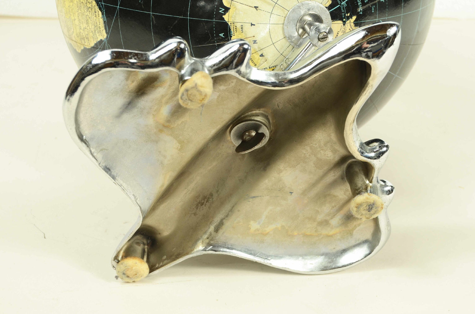 Globi-mappamondi antichi/8140-Globo Terrestre Nero