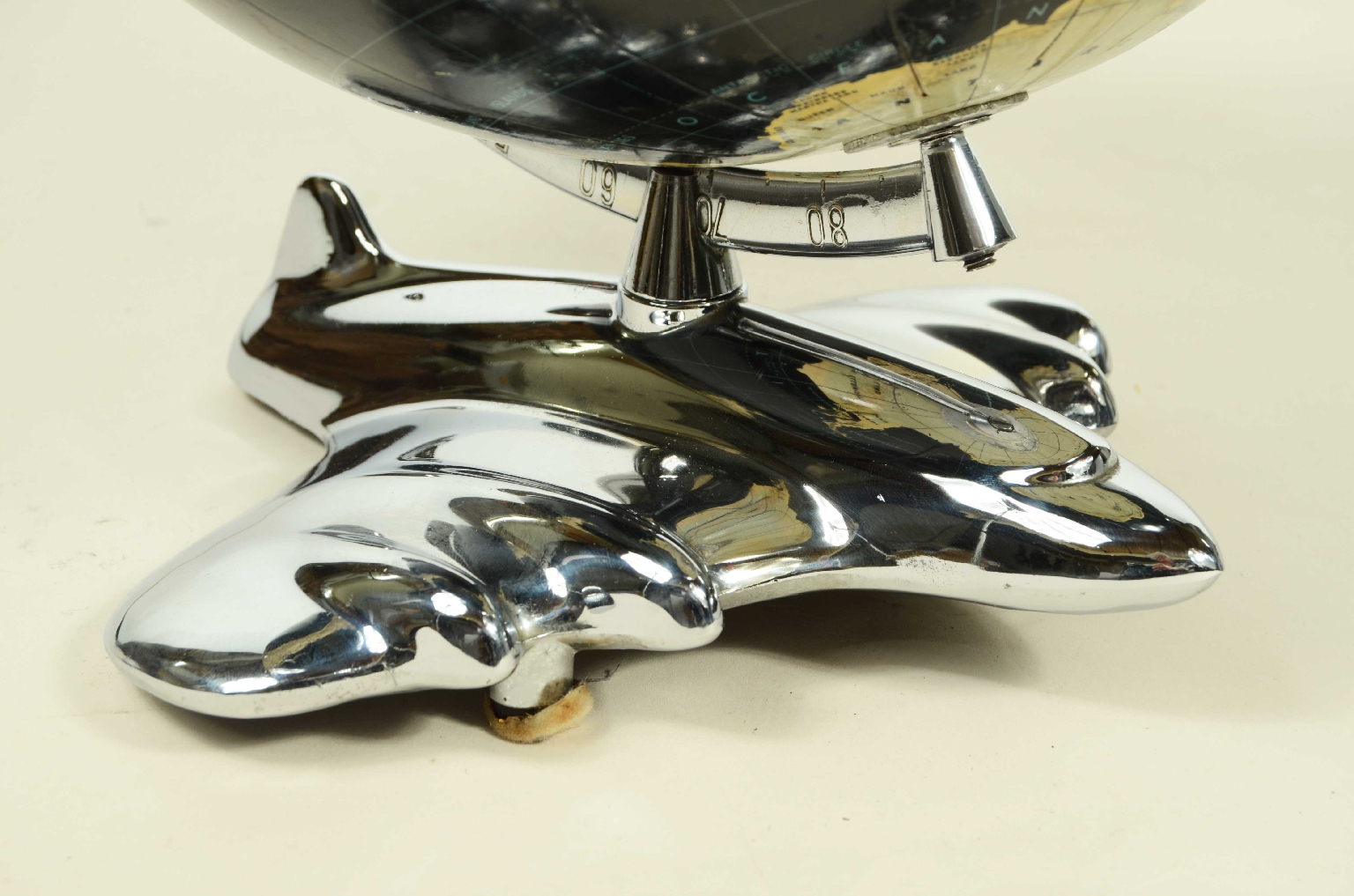 Globi-mappamondi antichi/8140-Globo Terrestre Nero