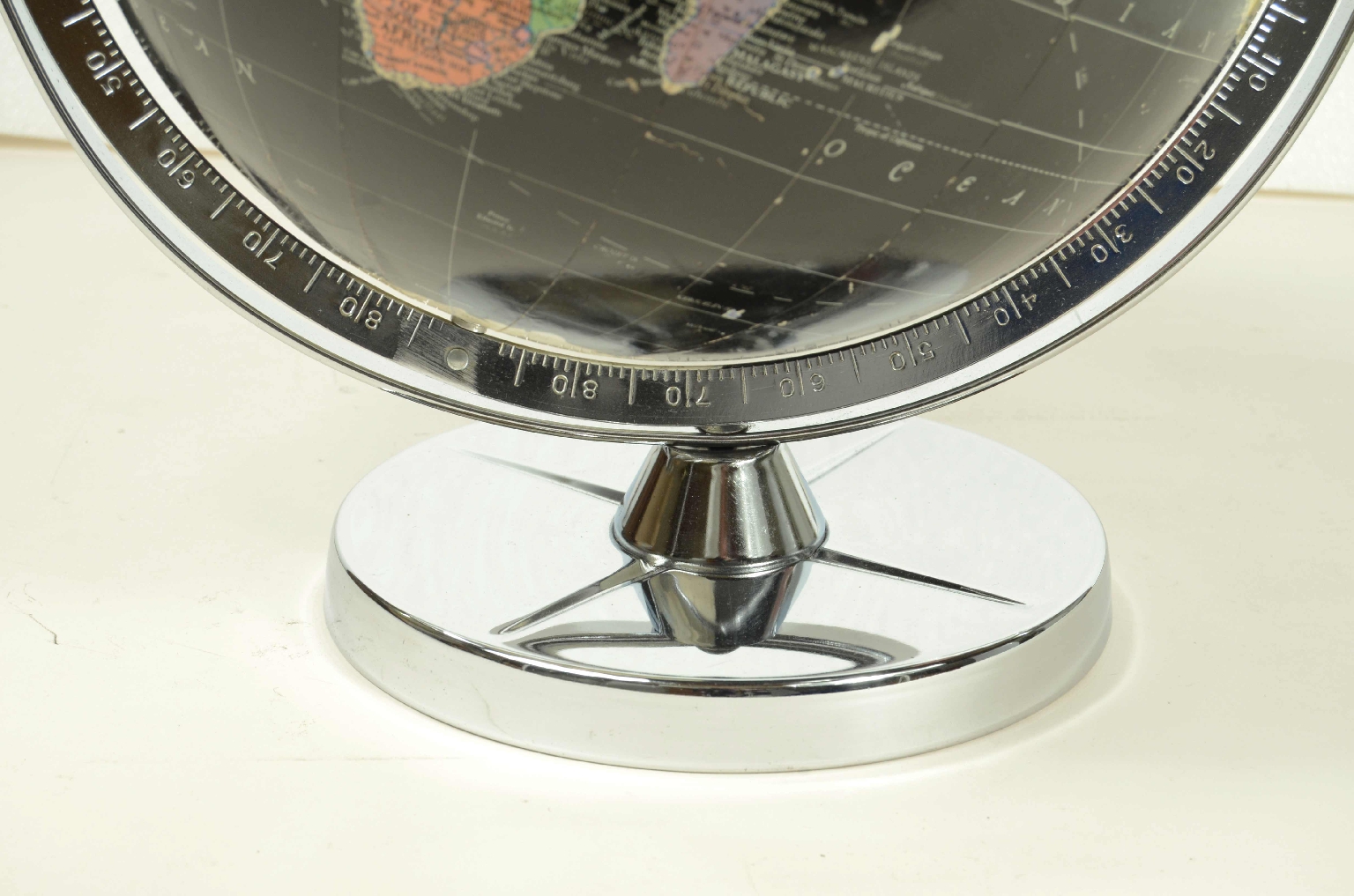 Globi-mappamondi antichi/8148-Globo Terrestre Nero