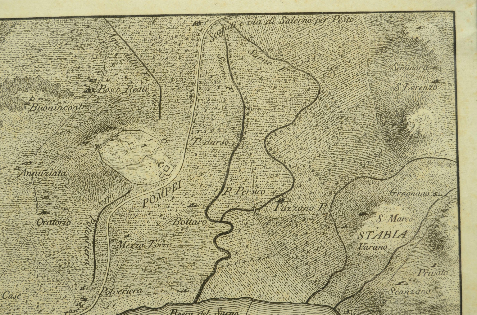 Globi-mappamondi antichi/8153-Stampa Eruzioni Vesuvio