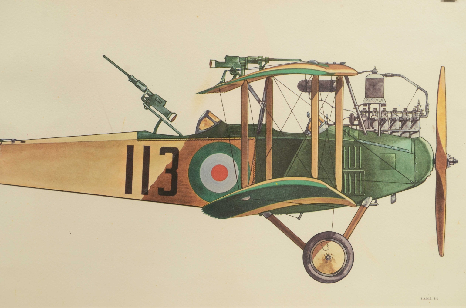 Aerei d’epoca/8154d-Stampa a Colori