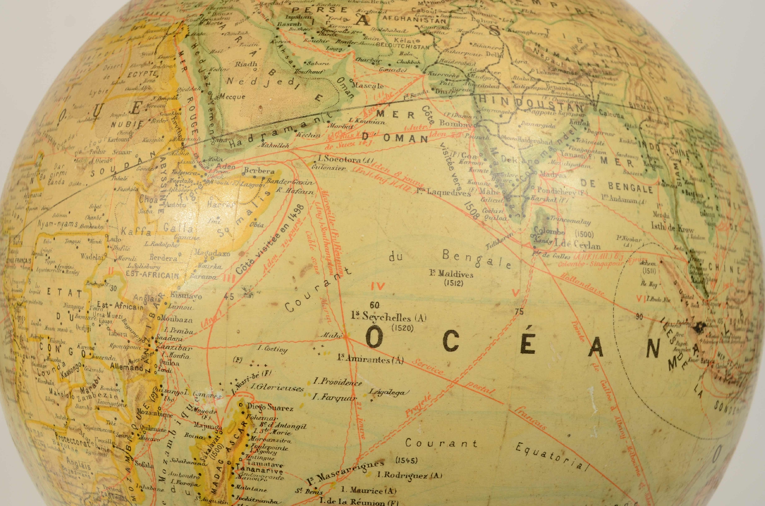 Antique globes-world maps/8190-Terrestrial Globe