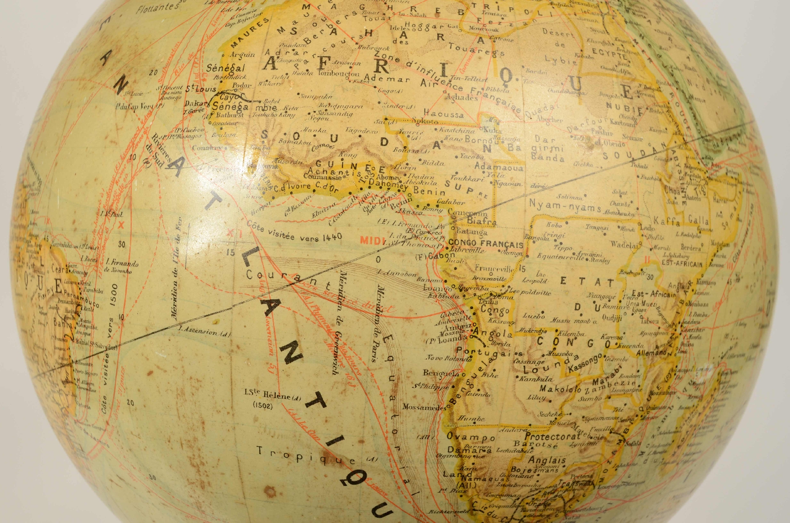 Antique globes-world maps/8190-Terrestrial Globe