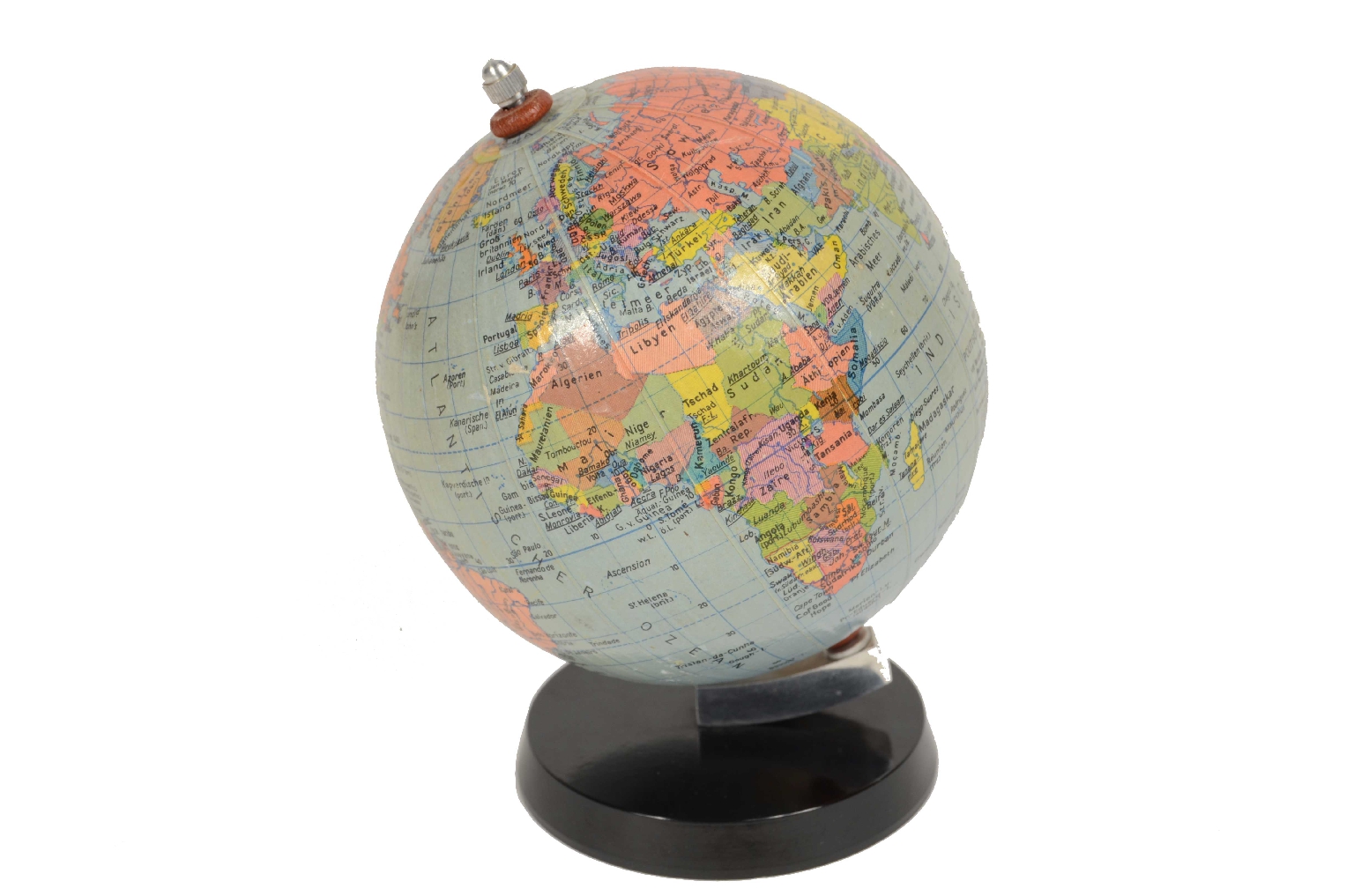 Antique globes-world maps/8195-Small Terrestrial Globe